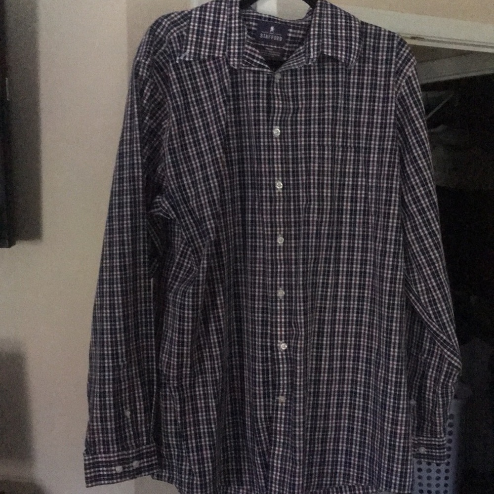 Stafford men’s button down shirt